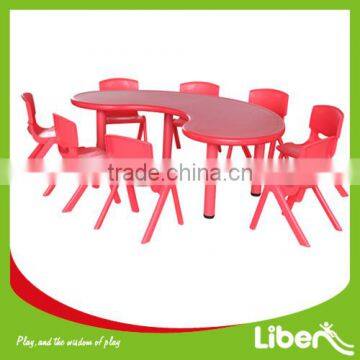 Children Plastic Study Table and Chair Set for school LE.ZY.005                        
                                                Quality Choice