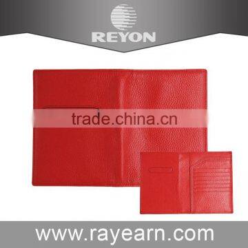 Fashion travel ticket card pouch leather passport holder