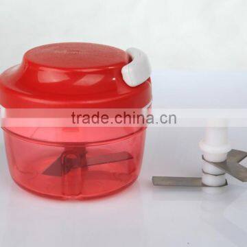 Manual speedy food chopper