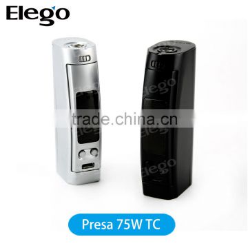 Elego Wholesale Silver,Black WISMEC Presa 75W TC Mod In Stock