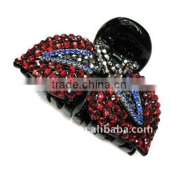 Rhinestone hair claws