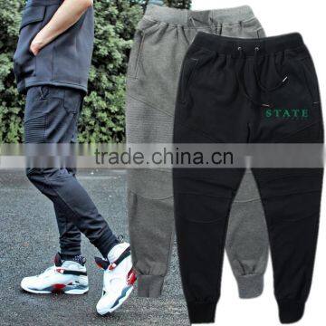 Men's Black Fashion Casual Jogger Sportwear Baggy Harem Pants Slacks Trousers photo-6