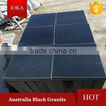 Australia Black Granite Floor tiles