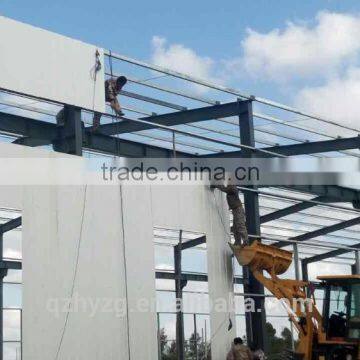 light steel-framed workshop with and size