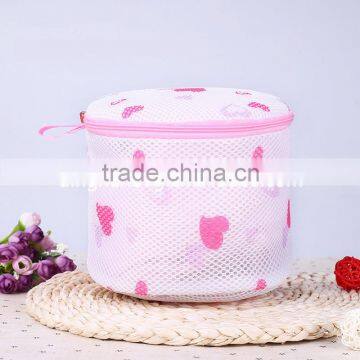 2015 foldable mesh underwear laundry bag round mesh washing bags