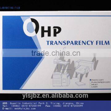 Crystal A3 Transparent PET Film with paper