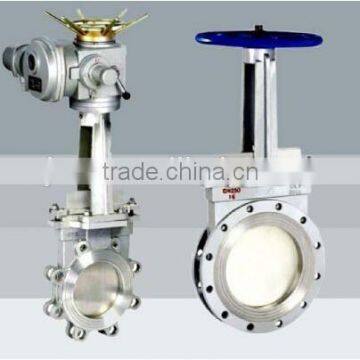 High preformance PN10/16 cast iron wafer knife gate valve pneumatic knife gate valve