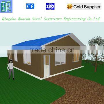 Large span light steel structure prefab steel building