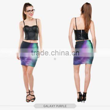 Online Top Selling Personalized Sublimation 3D Print Girls Sexy Mini Skirt photo-4