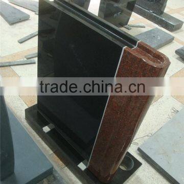 European Style Book Shape Granite Tombstone photo-3