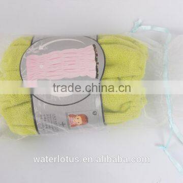 Wholesale Absorbent Hair Towel Bath Head Cap Cheap Stripe Hair Towel photo-6