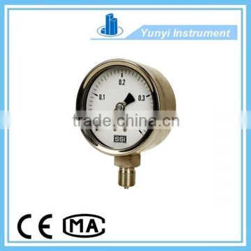 Common Liquid Oil Field Pressure Gauge