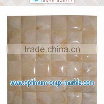WHITE ONYX MOSAIC TILE - 002 photo-2