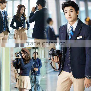Autumn Winter Han Edition Uniforms Heirs of Preppy Wind With School Uniform