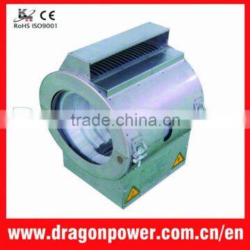 Double screw extrusion heater