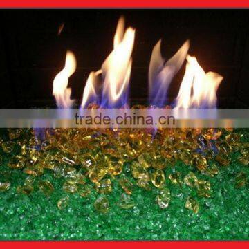 Hi Chipper broken diamond tempered fire glass