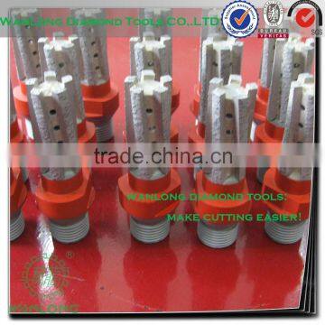 long life span finger drill bit for sandstone processing-diamond finger bit manufacturer