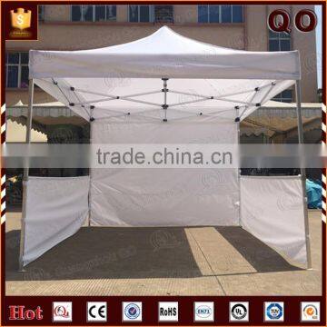 Aluminum frame 4x4 canopy tent with side panels