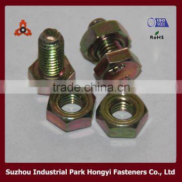 Carbon Steel Galvanized Hex M8 Hexagon Bolt And Nut