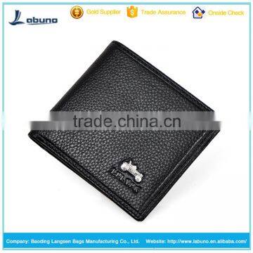 wholesale leather short man bifold wallet purses