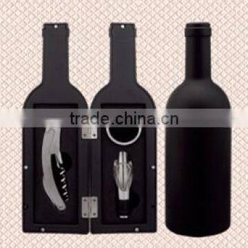 Stylish Bottle shape wine set