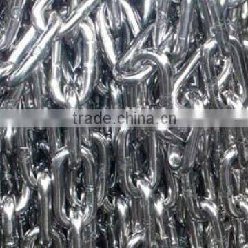 Standard DIN764 middle link chain in stainless steel