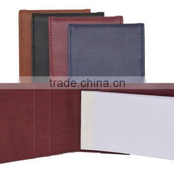 Custom Pocket jotter Cover Leather Noptead