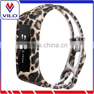 2016 Ajustable Replacement Band For Fitbit Alta, Colorful Pattern Silicone Watch Strap For Fitbit Alta Rubber Wrist Band