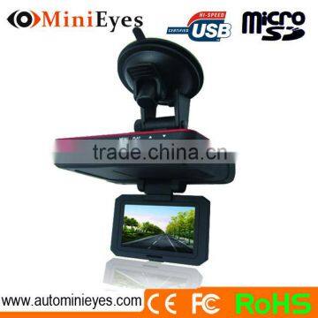 Anti police radar detector gun function Car 1080P Full hd Chelong GPS DVR and radar speed detector DVR