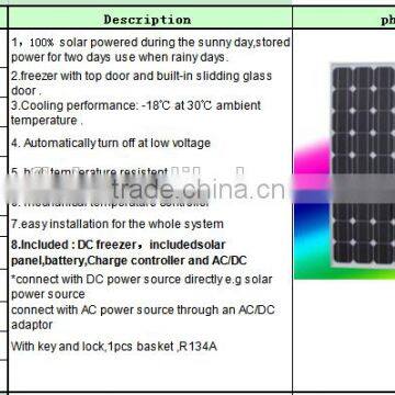 250L solar freezer hotsale solar power home appliance AC 110v -240v DC 24v 12 volt refrigerator freezer 12v fridge freezer solar