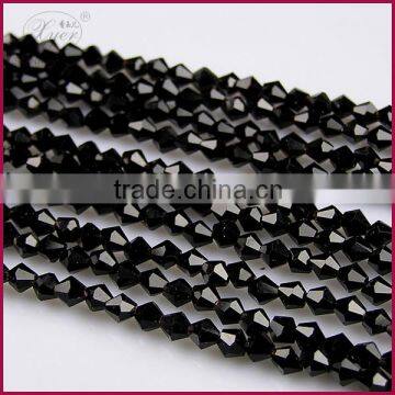 black crystal bead curtain trim