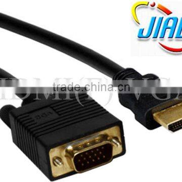 VGA to TV Cable for Computer 15Pin Male to HDMI(F)