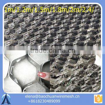 310S Anchorage Hexmesh / DIN1.4845 Hexmetal Grid / Z8CN Hexmesh