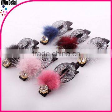 Wholesale fashion High-end hairpin hair bulb children's hair clips