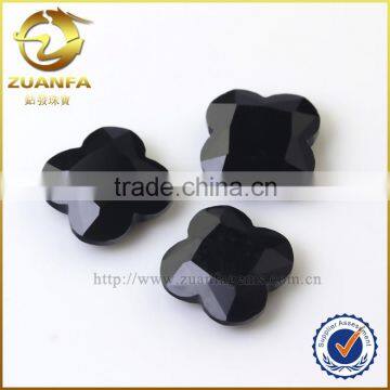 10*10mm Flower shape glass stones for pendant, artificial stone gemstones in dubai