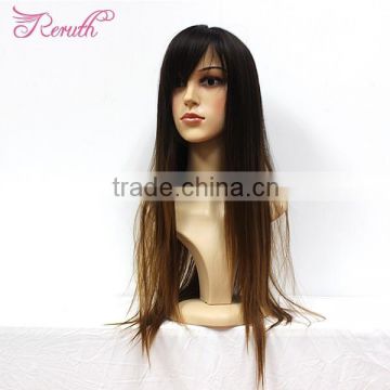 OEM Cheap Brazilian Virgin Hair Wig Natural Color For Girl