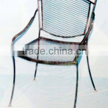 Iron chair, Dinner chair, Garden chair, Garden iron mesh chair, Indoore wrough iron chairs