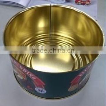 Brand products 100% waterproof weld easy open food tin can