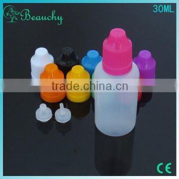 Beauchy new 1oz color glass bottles for sale bulk water bottles 30ml plastic squeeze bottles