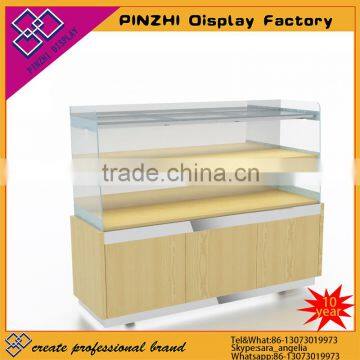 high ending racks metail and wood display for retail store