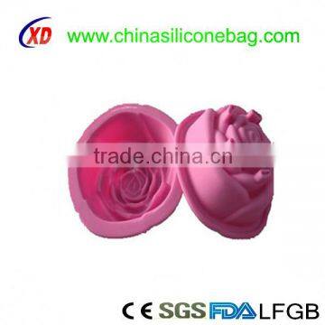 silicone drinks ice flower maker silicone ica rose shape maker