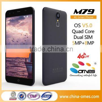 Latest product 5.5 inch Android OS 5.1 quad core 4g smart phone with fingerprint