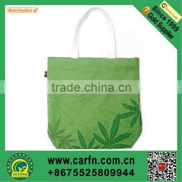 Eco-friendly shopping canvas tote bag in shenzhen