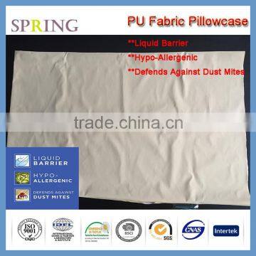 PU coated fabric waterproof pillow shell heat-seam for hospital