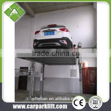 Smart Mechanical Two Column Car Lift Parking System With CE Approve photo-3