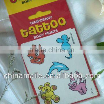 2015 Temporary body tattoo stickers