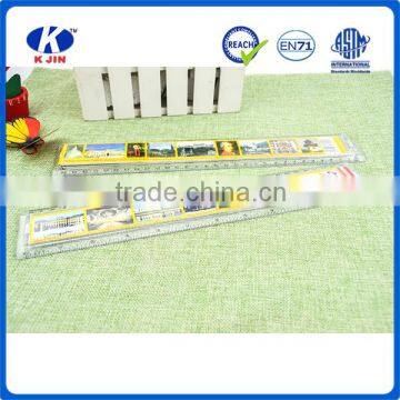 Hot Selling 30cm Plastic Ruler for Kids photo-2