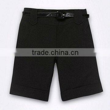 Children shorts summer school uniform in black