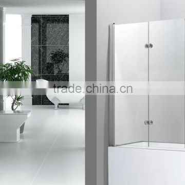 bathroom shower screen made in china 5,6mm CLEAR ,6582C hinge shower enclosure /bathtub shower panel/shower house