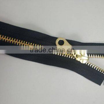 Eco-friendly metal brass zipper china supplier